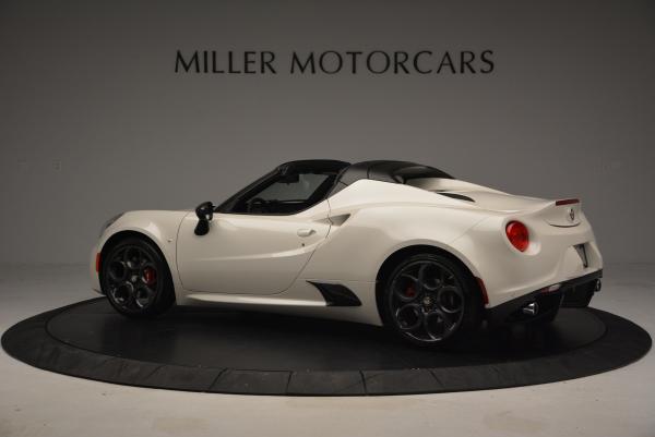New 2015 Alfa Romeo 4C Spider for sale Sold at Bentley Greenwich in Greenwich CT 06830 4