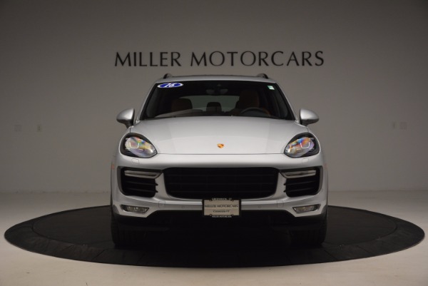 Used 2016 Porsche Cayenne Turbo for sale Sold at Bentley Greenwich in Greenwich CT 06830 12