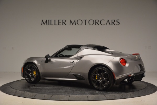 New 2016 Alfa Romeo 4C Spider for sale Sold at Bentley Greenwich in Greenwich CT 06830 4