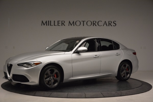 New 2017 Alfa Romeo Giulia Ti Q4 for sale Sold at Bentley Greenwich in Greenwich CT 06830 2