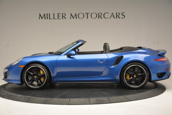 Used 2014 Porsche 911 Turbo S for sale Sold at Bentley Greenwich in Greenwich CT 06830 3