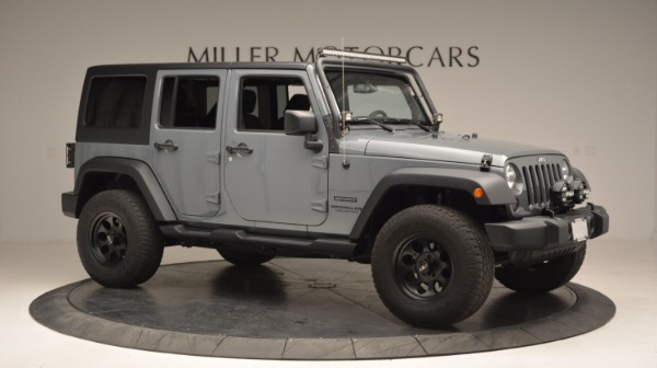 Used 2014 Jeep Wrangler Unlimited Sport for sale Sold at Bentley Greenwich in Greenwich CT 06830 12