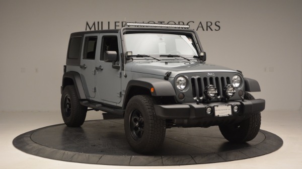 Used 2014 Jeep Wrangler Unlimited Sport for sale Sold at Bentley Greenwich in Greenwich CT 06830 13