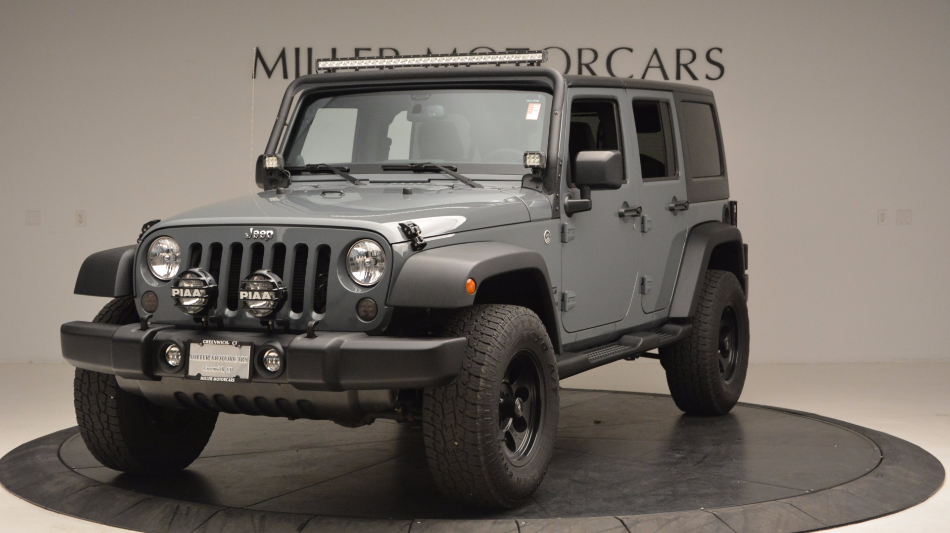 Used 2014 Jeep Wrangler Unlimited Sport for sale Sold at Bentley Greenwich in Greenwich CT 06830 1