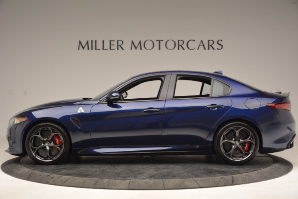 New 2017 Alfa Romeo Giulia Quadrifoglio for sale Sold at Bentley Greenwich in Greenwich CT 06830 3