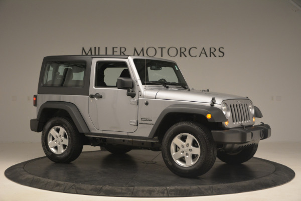 Used 2015 Jeep Wrangler Sport for sale Sold at Bentley Greenwich in Greenwich CT 06830 10