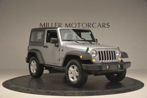 Used 2015 Jeep Wrangler Sport for sale Sold at Bentley Greenwich in Greenwich CT 06830 11