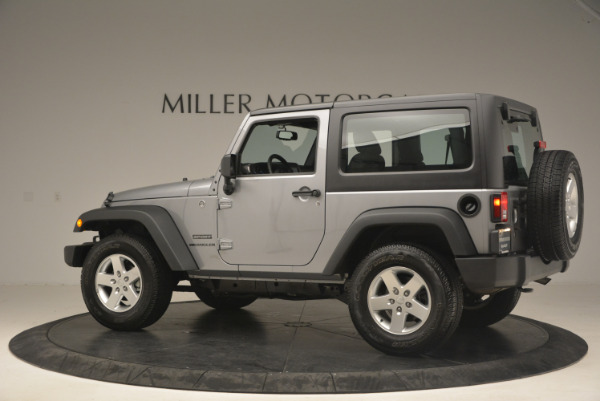 Used 2015 Jeep Wrangler Sport for sale Sold at Bentley Greenwich in Greenwich CT 06830 4