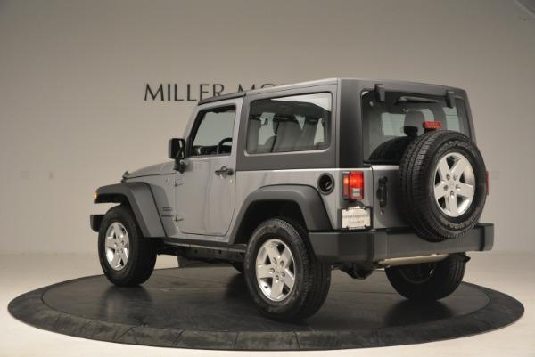 Used 2015 Jeep Wrangler Sport for sale Sold at Bentley Greenwich in Greenwich CT 06830 5