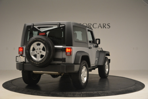 Used 2015 Jeep Wrangler Sport for sale Sold at Bentley Greenwich in Greenwich CT 06830 7