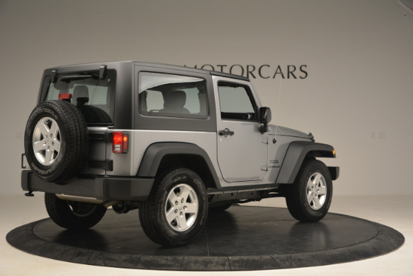 Used 2015 Jeep Wrangler Sport for sale Sold at Bentley Greenwich in Greenwich CT 06830 8