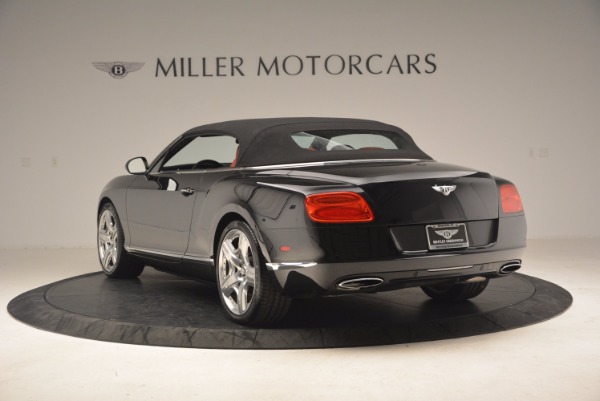 Used 2012 Bentley Continental GT W12 Convertible for sale Sold at Bentley Greenwich in Greenwich CT 06830 18