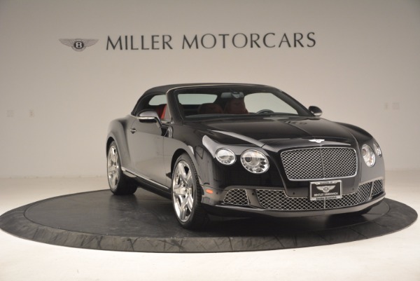 Used 2012 Bentley Continental GT W12 Convertible for sale Sold at Bentley Greenwich in Greenwich CT 06830 24