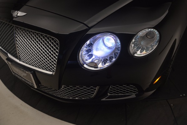 Used 2012 Bentley Continental GT W12 Convertible for sale Sold at Bentley Greenwich in Greenwich CT 06830 28