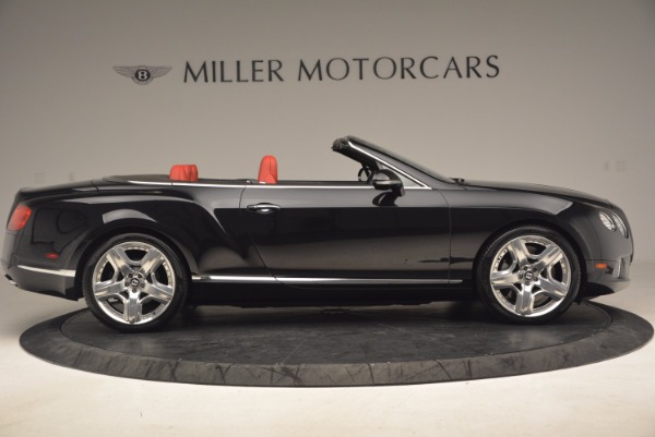 Used 2012 Bentley Continental GT W12 Convertible for sale Sold at Bentley Greenwich in Greenwich CT 06830 9