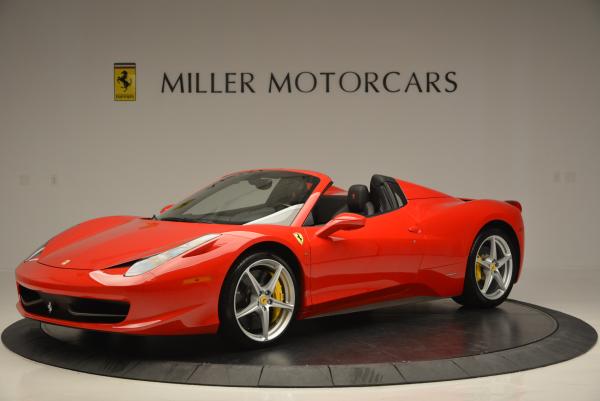 Used 2014 Ferrari 458 Spider for sale Sold at Bentley Greenwich in Greenwich CT 06830 2