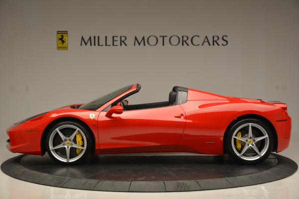 Used 2014 Ferrari 458 Spider for sale Sold at Bentley Greenwich in Greenwich CT 06830 3