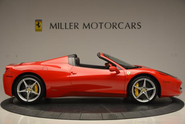 Used 2014 Ferrari 458 Spider for sale Sold at Bentley Greenwich in Greenwich CT 06830 9