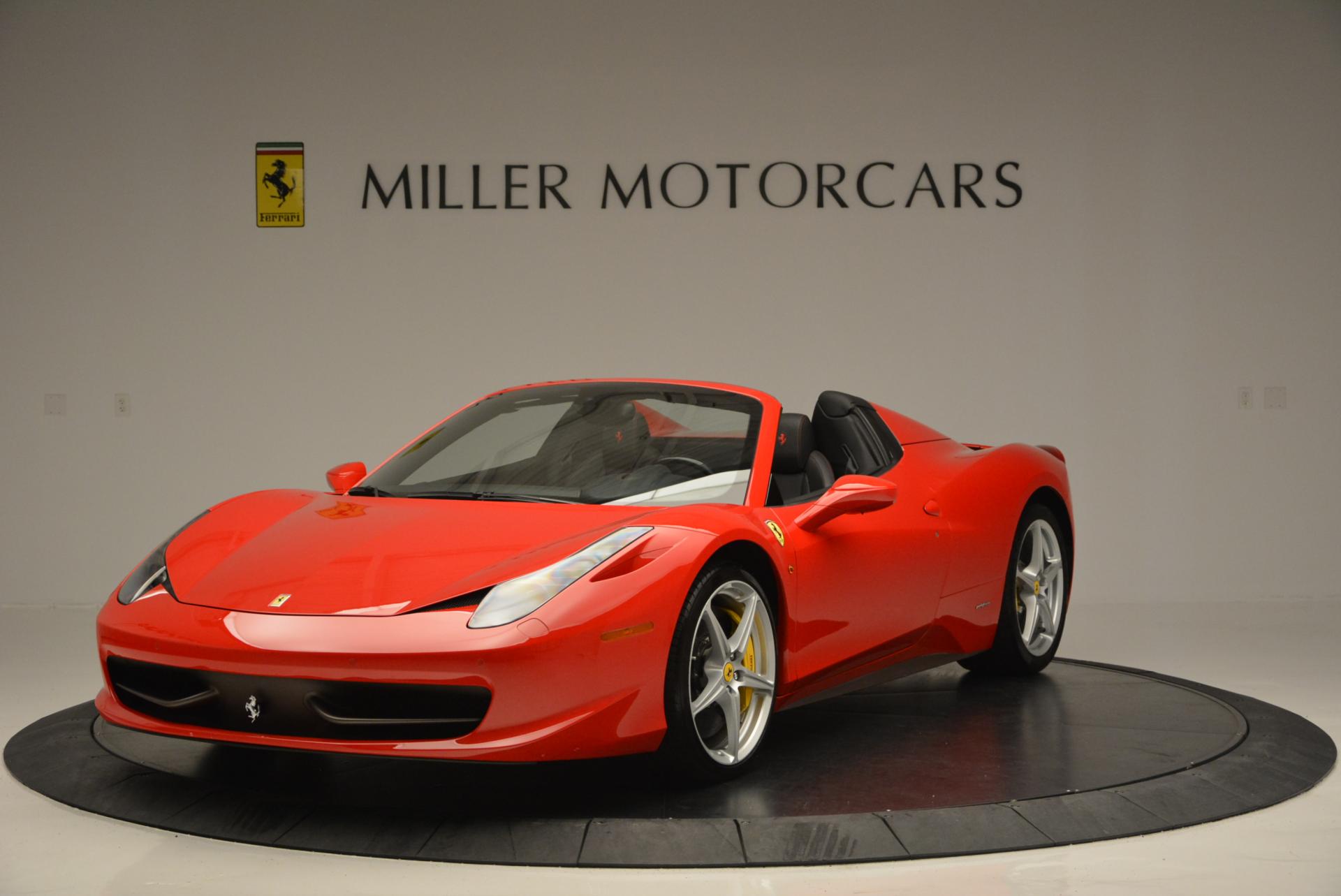 Used 2014 Ferrari 458 Spider for sale Sold at Bentley Greenwich in Greenwich CT 06830 1