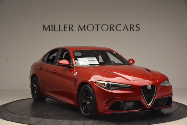 New 2017 Alfa Romeo Giulia Quadrifoglio Quadrifoglio for sale Sold at Bentley Greenwich in Greenwich CT 06830 11