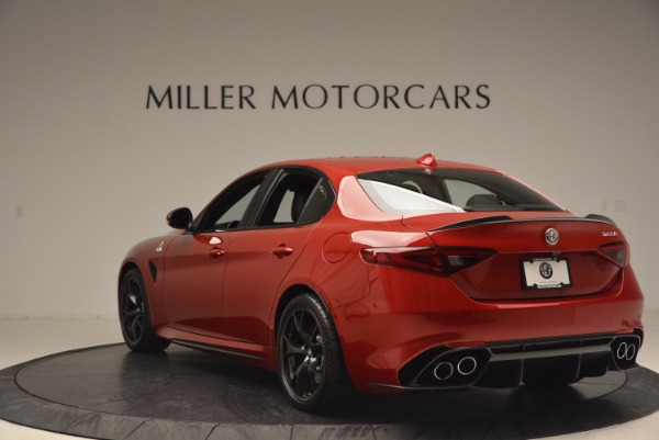 New 2017 Alfa Romeo Giulia Quadrifoglio Quadrifoglio for sale Sold at Bentley Greenwich in Greenwich CT 06830 5