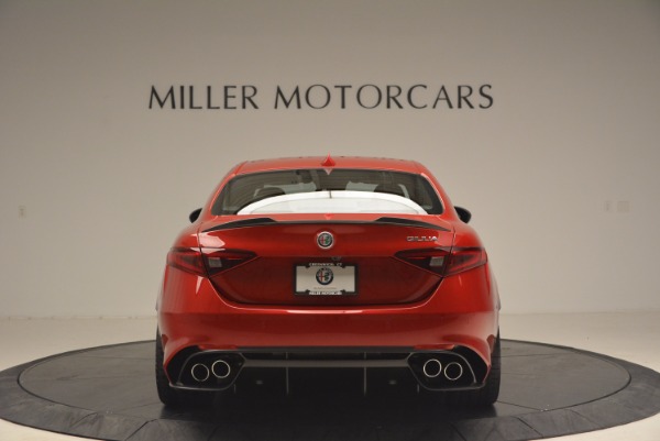 New 2017 Alfa Romeo Giulia Quadrifoglio Quadrifoglio for sale Sold at Bentley Greenwich in Greenwich CT 06830 6