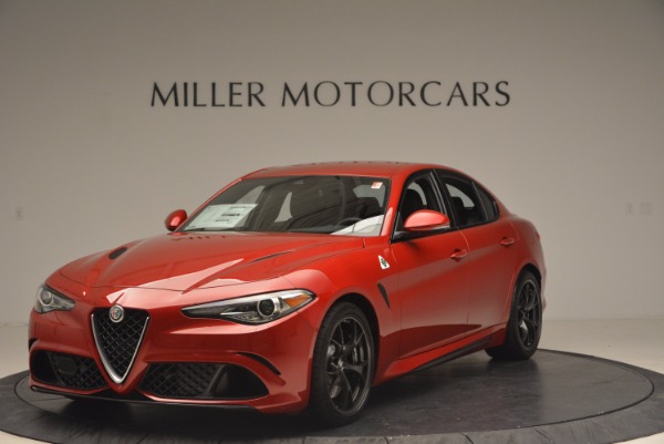 New 2017 Alfa Romeo Giulia Quadrifoglio Quadrifoglio for sale Sold at Bentley Greenwich in Greenwich CT 06830 1