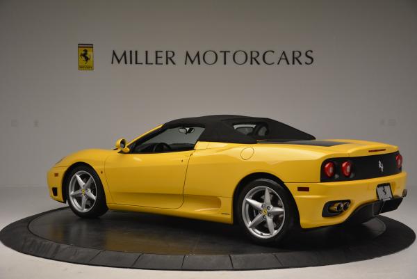 Used 2003 Ferrari 360 Spider 6-Speed Manual for sale Sold at Bentley Greenwich in Greenwich CT 06830 16