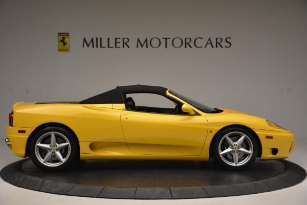 Used 2003 Ferrari 360 Spider 6-Speed Manual for sale Sold at Bentley Greenwich in Greenwich CT 06830 21