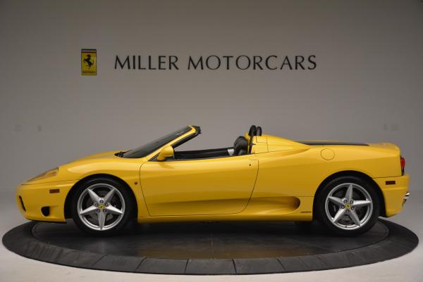 Used 2003 Ferrari 360 Spider 6-Speed Manual for sale Sold at Bentley Greenwich in Greenwich CT 06830 3