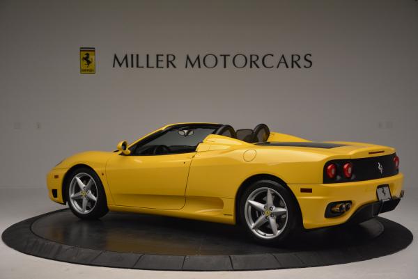 Used 2003 Ferrari 360 Spider 6-Speed Manual for sale Sold at Bentley Greenwich in Greenwich CT 06830 4