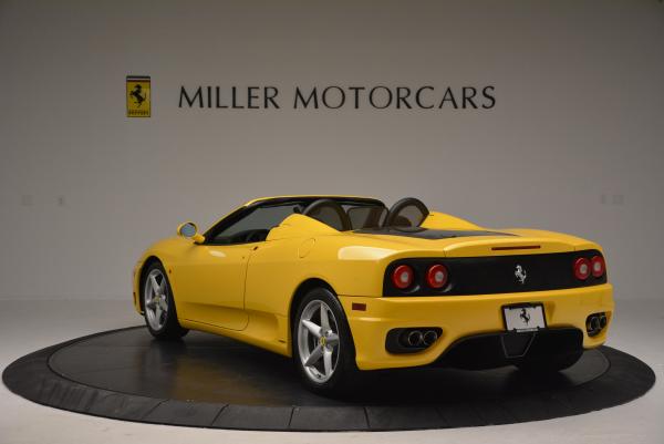 Used 2003 Ferrari 360 Spider 6-Speed Manual for sale Sold at Bentley Greenwich in Greenwich CT 06830 5