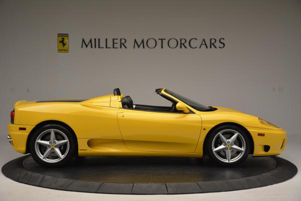 Used 2003 Ferrari 360 Spider 6-Speed Manual for sale Sold at Bentley Greenwich in Greenwich CT 06830 9