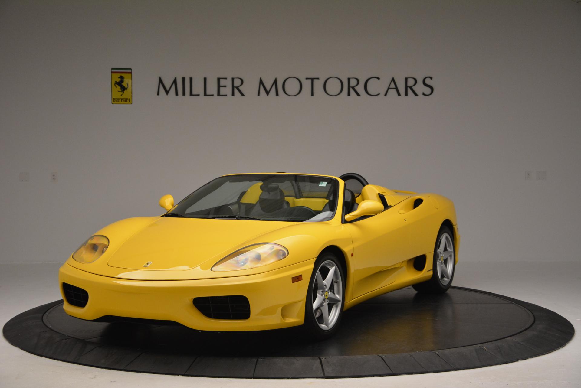 Used 2003 Ferrari 360 Spider 6-Speed Manual for sale Sold at Bentley Greenwich in Greenwich CT 06830 1