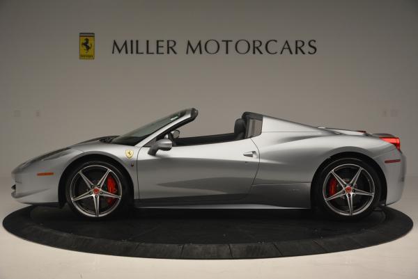 Used 2013 Ferrari 458 Spider for sale Sold at Bentley Greenwich in Greenwich CT 06830 3