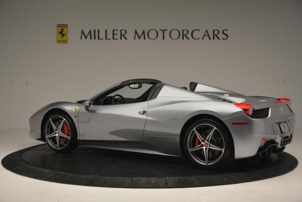 Used 2013 Ferrari 458 Spider for sale Sold at Bentley Greenwich in Greenwich CT 06830 4