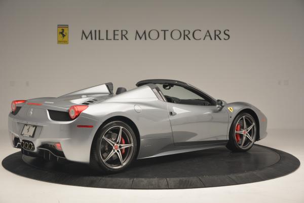 Used 2013 Ferrari 458 Spider for sale Sold at Bentley Greenwich in Greenwich CT 06830 8