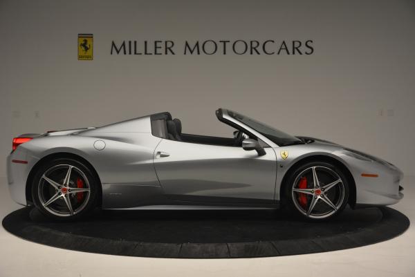 Used 2013 Ferrari 458 Spider for sale Sold at Bentley Greenwich in Greenwich CT 06830 9