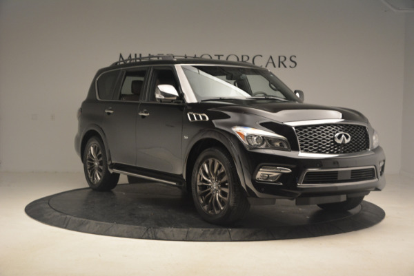 Used 2015 INFINITI QX80 Limited 4WD for sale Sold at Bentley Greenwich in Greenwich CT 06830 11