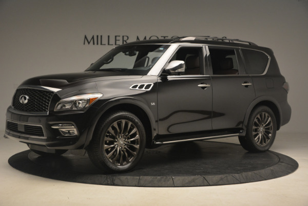 Used 2015 INFINITI QX80 Limited 4WD for sale Sold at Bentley Greenwich in Greenwich CT 06830 2