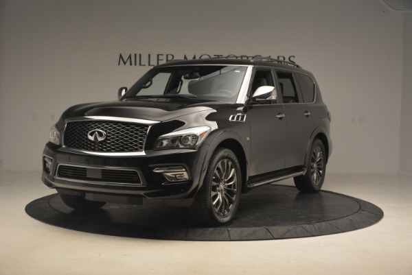 Used 2015 INFINITI QX80 Limited 4WD for sale Sold at Bentley Greenwich in Greenwich CT 06830 1