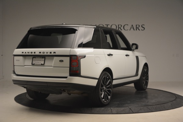 Used 2015 Land Rover Range Rover Supercharged for sale Sold at Bentley Greenwich in Greenwich CT 06830 7