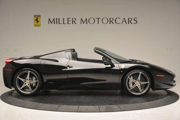 Used 2012 Ferrari 458 Spider for sale Sold at Bentley Greenwich in Greenwich CT 06830 9