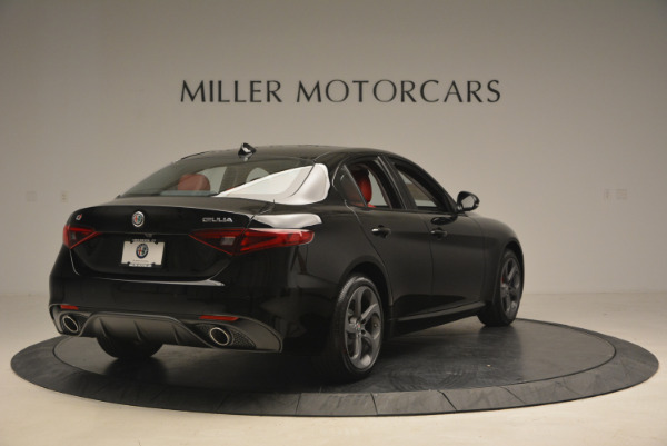 New 2017 Alfa Romeo Giulia Q4 for sale Sold at Bentley Greenwich in Greenwich CT 06830 7