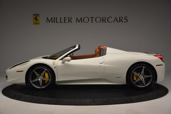 Used 2012 Ferrari 458 Spider for sale Sold at Bentley Greenwich in Greenwich CT 06830 3