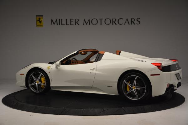 Used 2012 Ferrari 458 Spider for sale Sold at Bentley Greenwich in Greenwich CT 06830 4