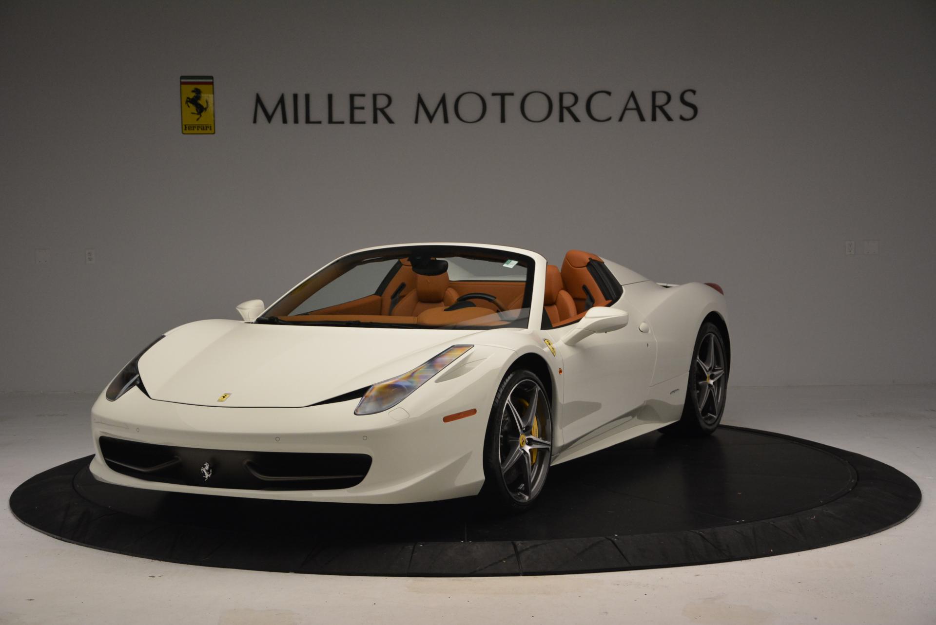 Used 2012 Ferrari 458 Spider for sale Sold at Bentley Greenwich in Greenwich CT 06830 1