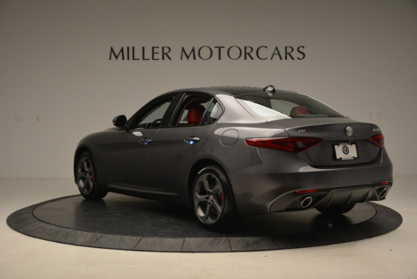 New 2017 Alfa Romeo Giulia Ti Q4 for sale Sold at Bentley Greenwich in Greenwich CT 06830 5