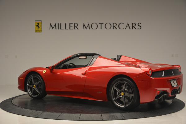 Used 2013 Ferrari 458 Spider for sale Sold at Bentley Greenwich in Greenwich CT 06830 4