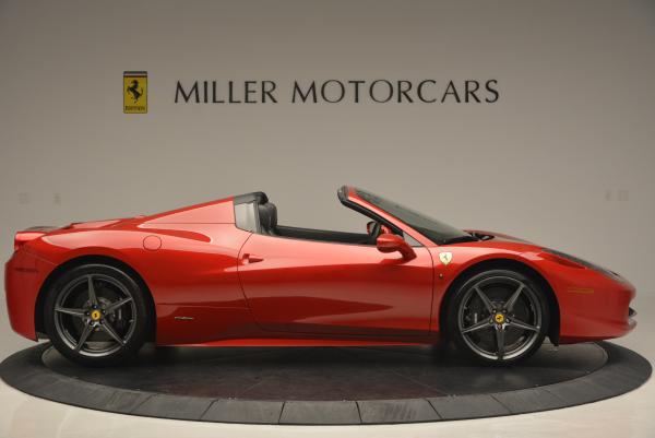 Used 2013 Ferrari 458 Spider for sale Sold at Bentley Greenwich in Greenwich CT 06830 9